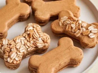 Easy healthy DIY dog treats made from natural ingredients