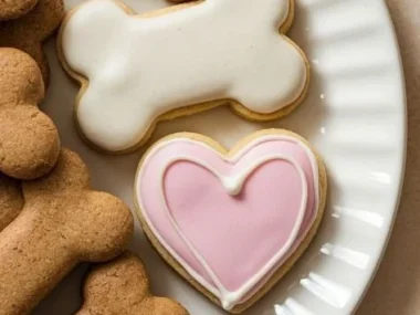 Homemade grain-free dog biscuits for healthy snacking