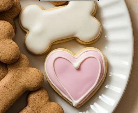 Homemade grain-free dog biscuits for healthy snacking