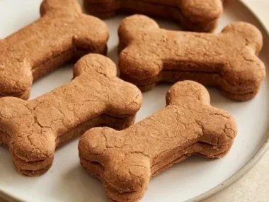 Grain-free sweet potato coconut dog treats for healthy pups