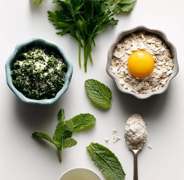 Homemade Parsley and Mint Dog Treats for fresh breath and tasty rewards