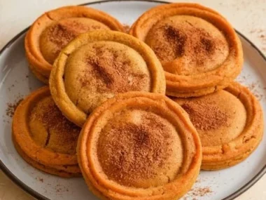 Pumpkin and carrot cookies baked for dogs, healthy and delicious treats