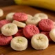 Strawberry and Banana Frozen Balls for Dogs - Healthy Treats