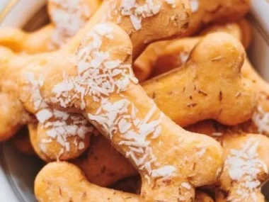 Sweet Potato and Flax Seed Dog Treats for healthy canine snacks