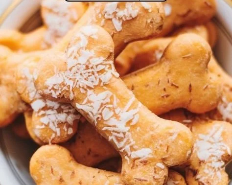 Sweet Potato and Flax Seed Dog Treats for healthy canine snacks