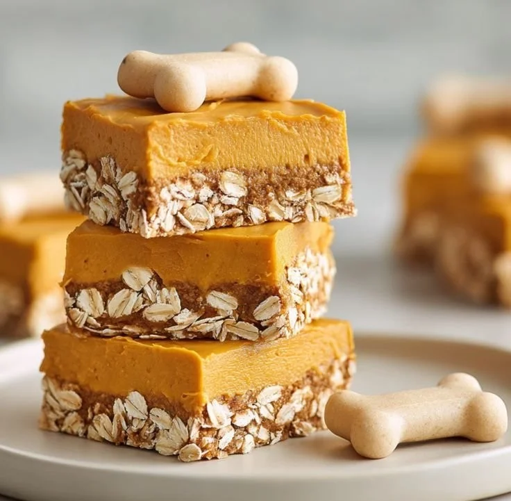 Sweet Potato and Oatmeal Dog Cake, a healthy treat for dogs