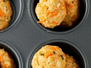Turkey and carrot mini meatballs for dogs, healthy dog treats recipe.