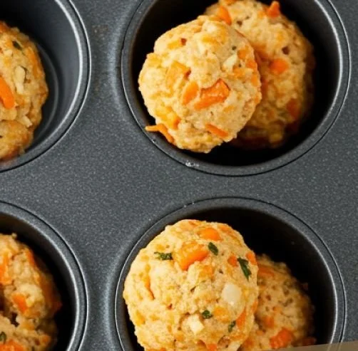 Turkey and carrot mini meatballs for dogs, healthy dog treats recipe.