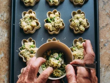 Homemade dog treats featuring broccoli and chicken for healthy snacks