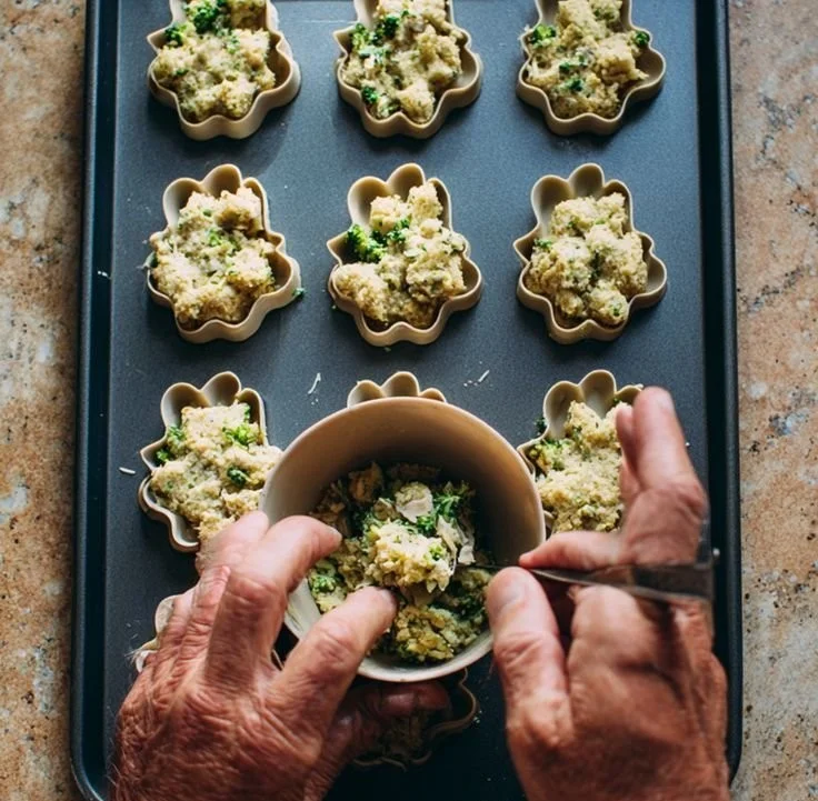 Homemade dog treats featuring broccoli and chicken for healthy snacks