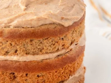 Homemade banana cake for dogs, a healthy treat recipe