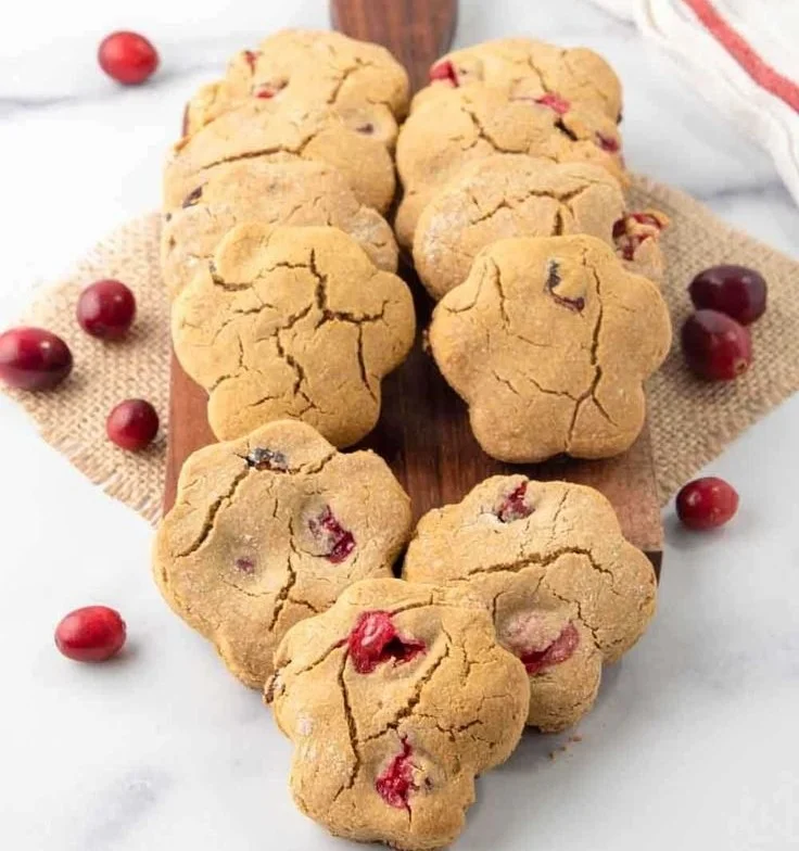 Healthy cranberry dog treats for a happy and active pet