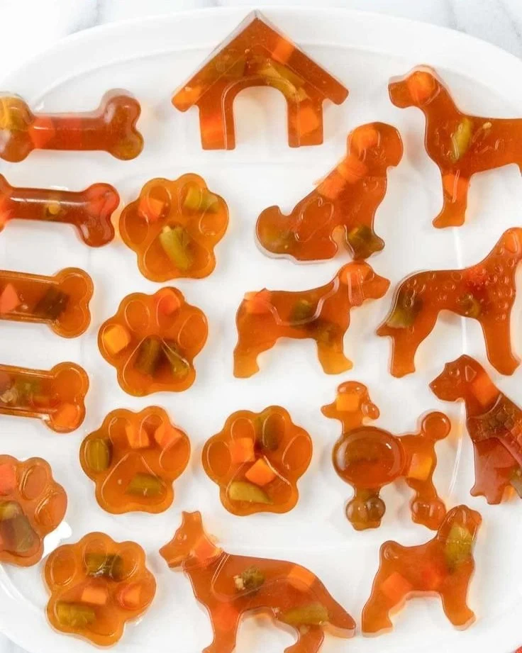 Dog gummy treats for tasty and healthy snacking
