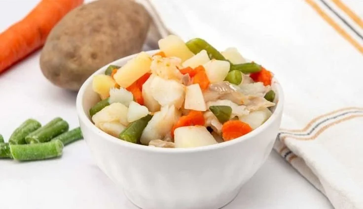 Delicious and healthy fish stew recipe for dogs