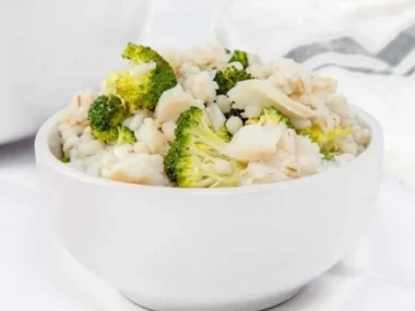 Homemade dog food recipe featuring fish for a healthy diet