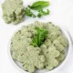 St. Patrick's Day themed dog treats in green shapes and colors for dogs